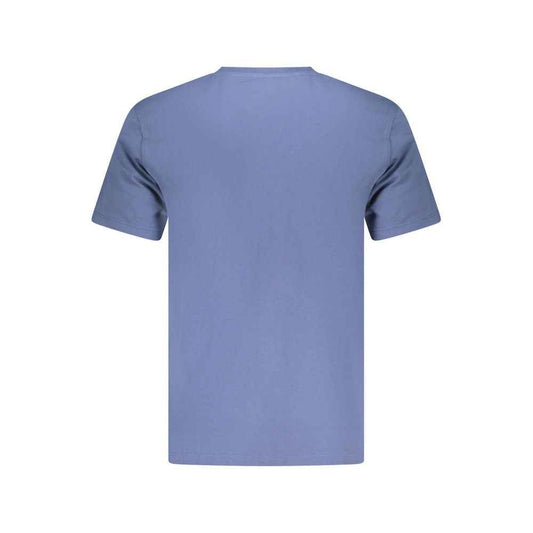 Blue Organic Cotton Men T-Shirt
