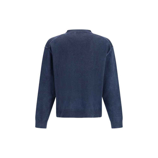 Blue Polyester Sweatshirt