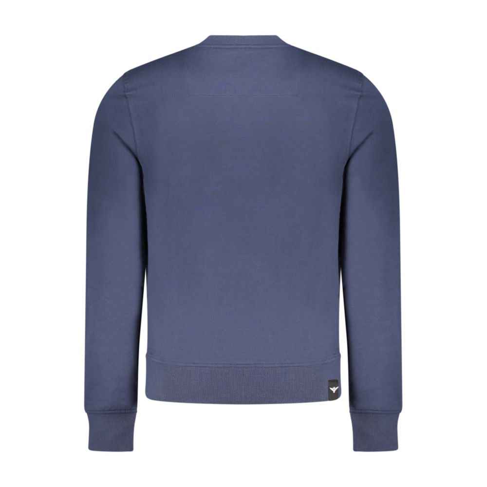 Blue Cotton Sweatshirt