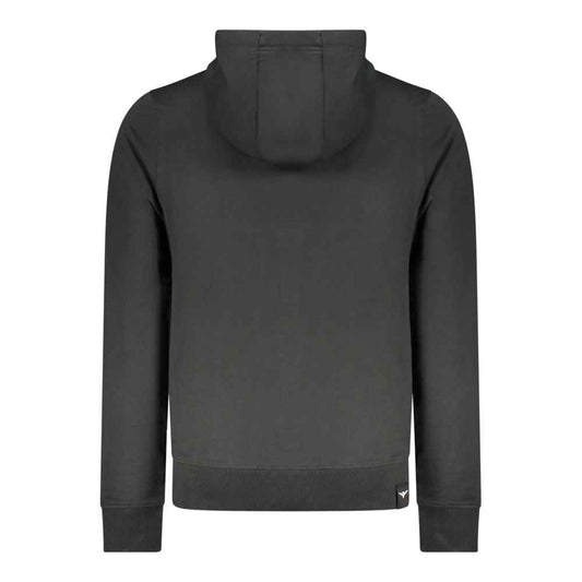Blue Cotton Men's Hoodie