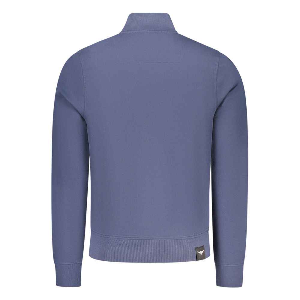 Blue Cotton Sweatshirt