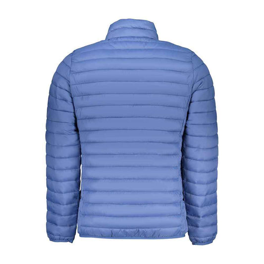 Blue Polyester Shell Jacket
