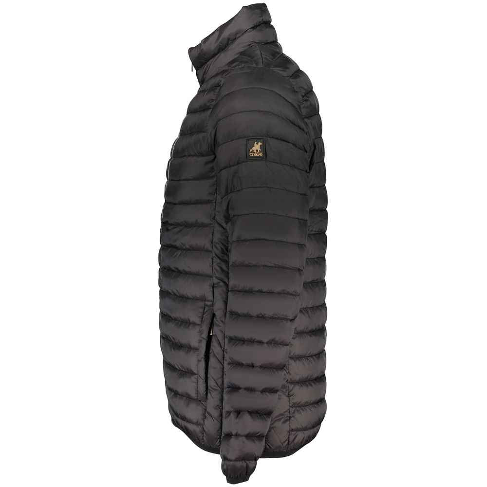 Black Polyamide Men's Jacket