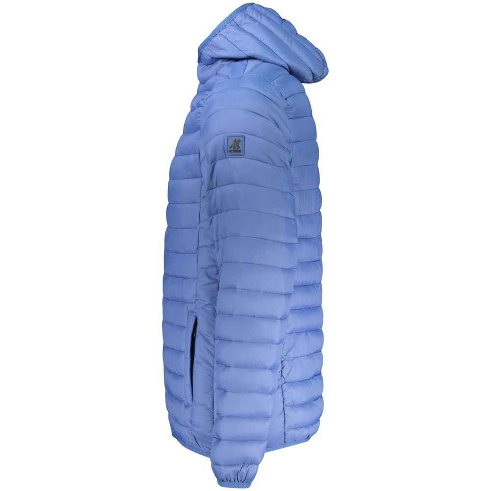 Blu Polyamide Mens Jacket