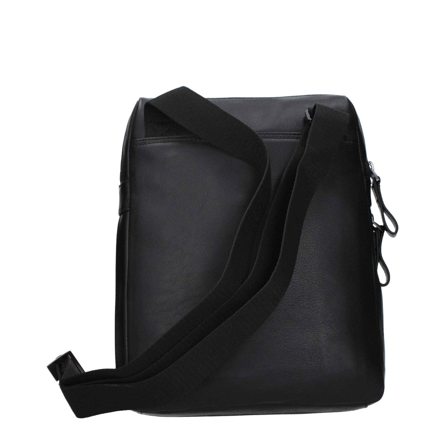 Black Leather Crossbody Bag