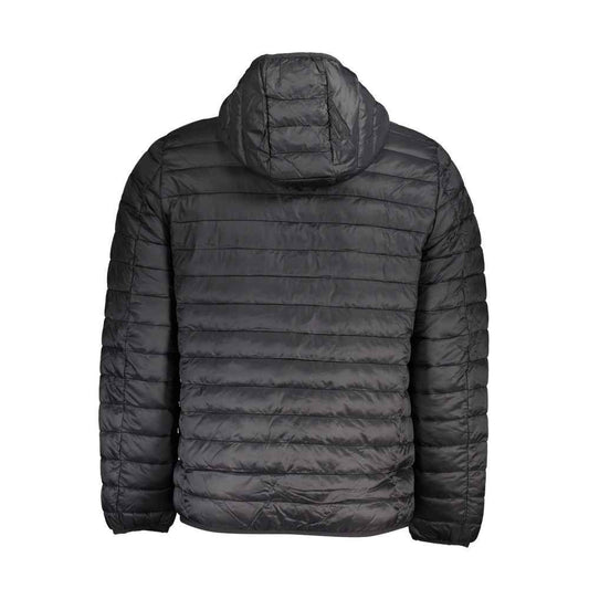 Black Polyamide Men's Jacket