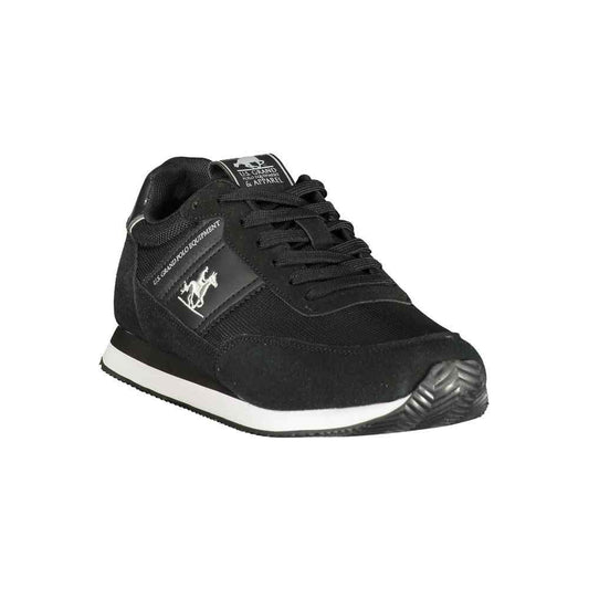 Nero Polyester Men's Sneaker
