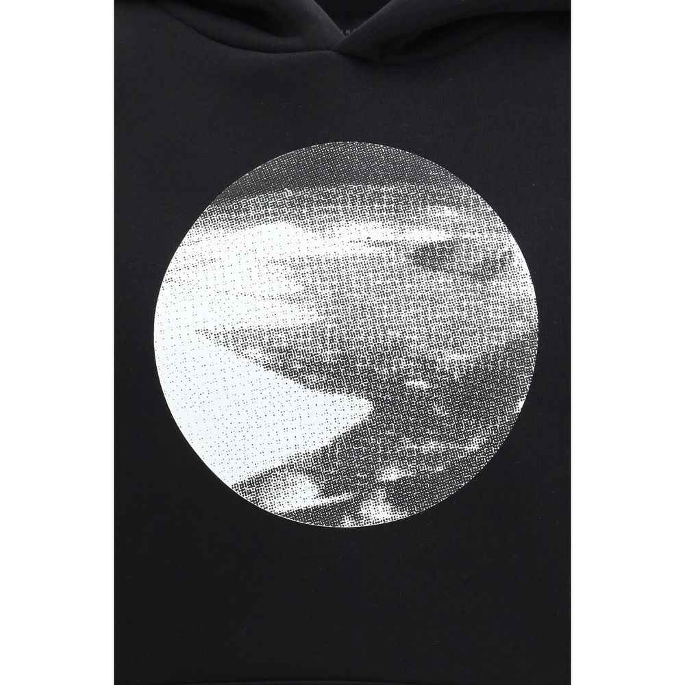 Black Cotton Sweatshirt