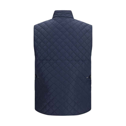 Blue Polyester Shell Jacket