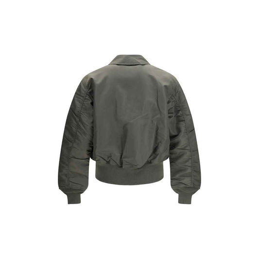 Bicolor Nylon Bomber