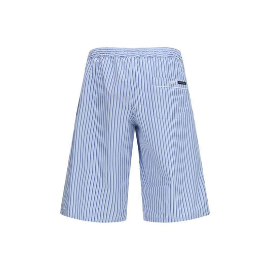 Multicolor Cotton Bermuda Shorts