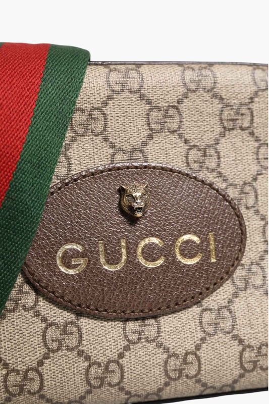 GG Supreme Coated Canvas Neo Messenger Bag