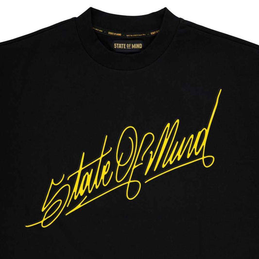 Black Cotton T-Shirt