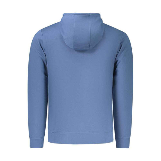 Blue Cotton Men's Sweatshirt