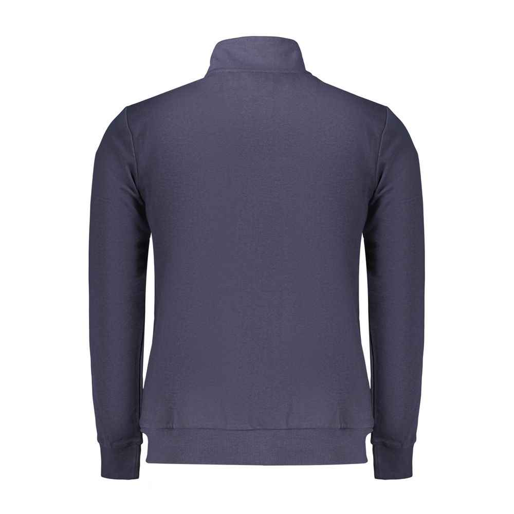 Blue Cotton Men's Sweatshirt