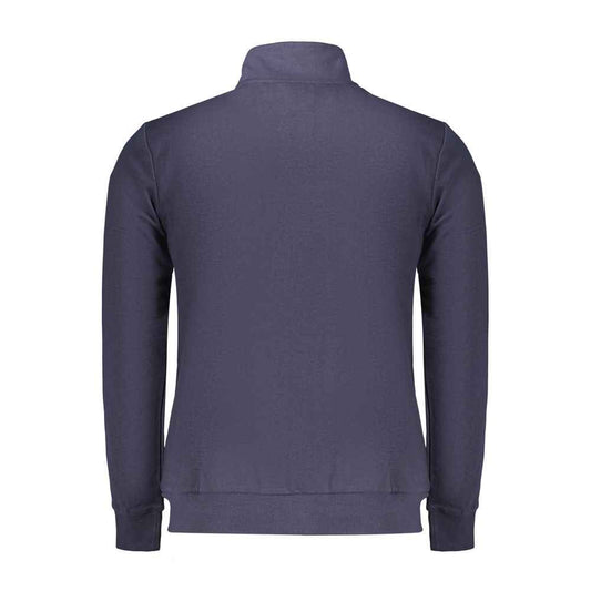 Blue Cotton Men's Sweatshirt