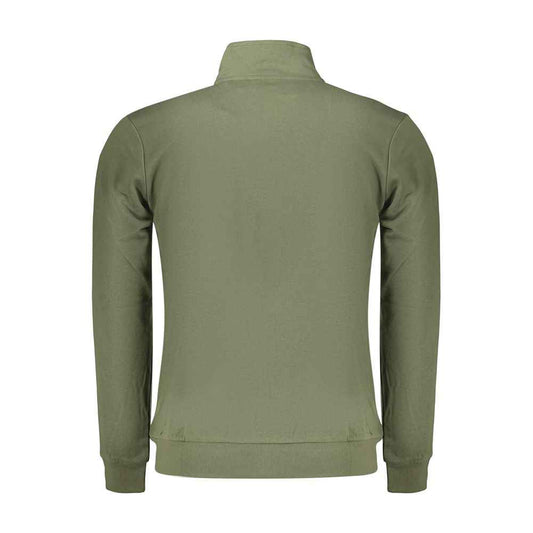 Green Cotton Men's Sweatshirt
