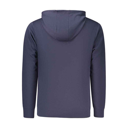 Blue Cotton Men's Sweatshirt