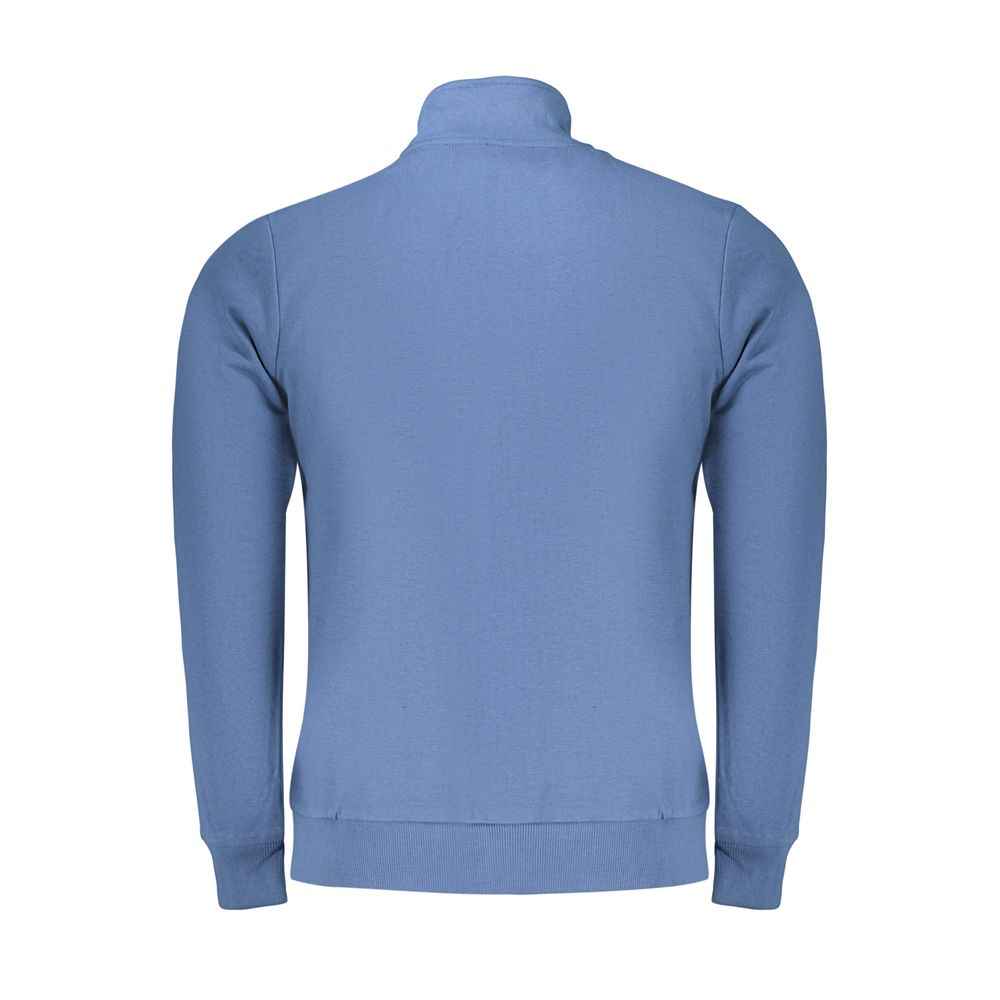 Blue Cotton Mens Sweatshirt