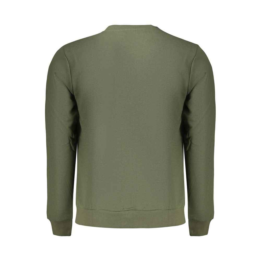 Green Cotton Men's Sweatshirt