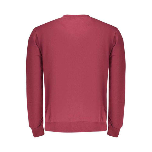 Red Cotton Men's Sweatshirt