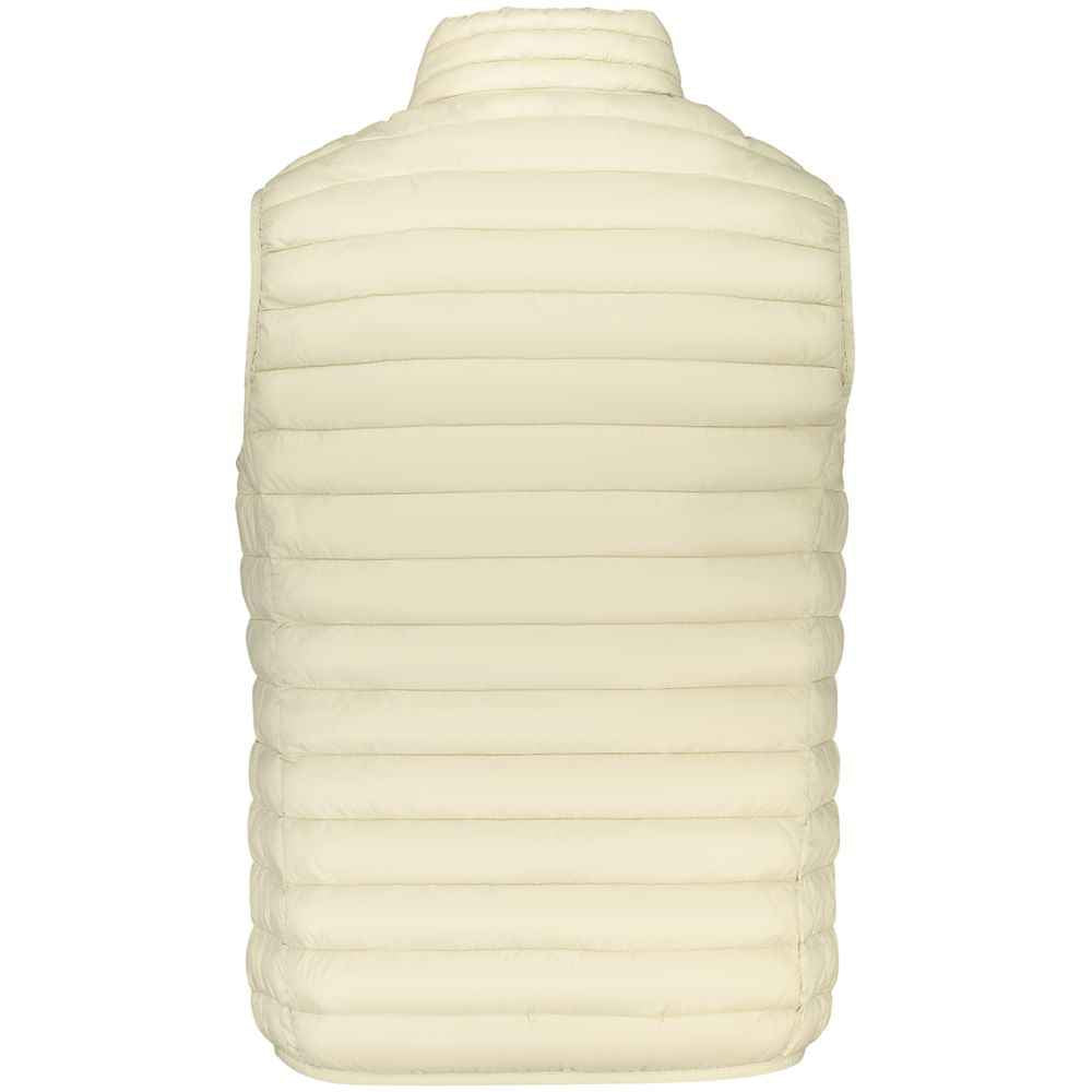 Beige Polyester Mens Vest