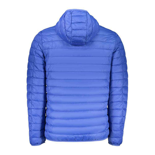 Blue Polyamide Men's Jacket