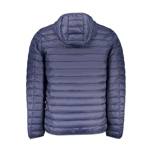 Blue Polyamide Men's Jacket
