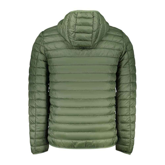 Green Polyamide Men's Jacket
