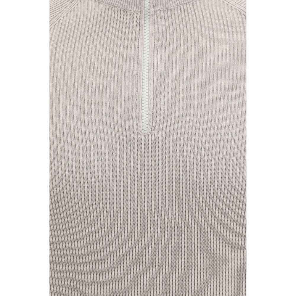 Beige Cotton Sweatshirt