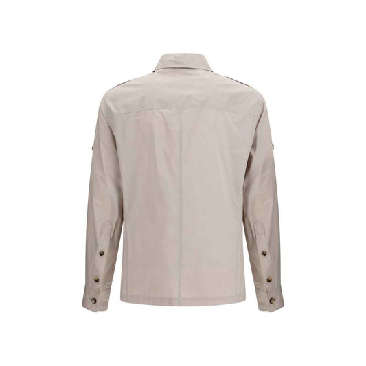 Beige Cotton Coat