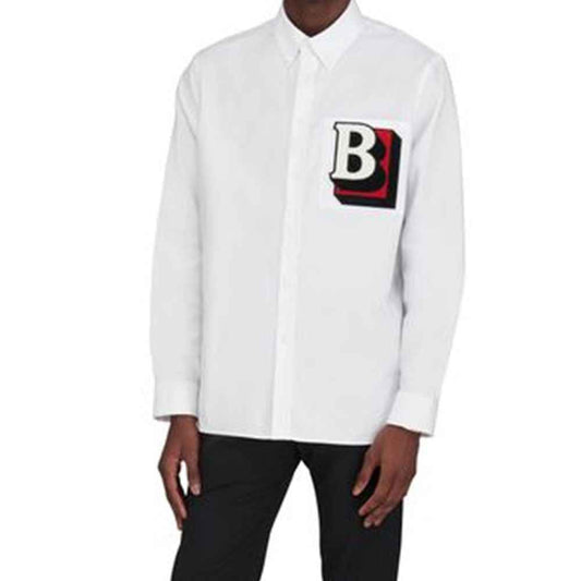 White Cotton Dress Shirt