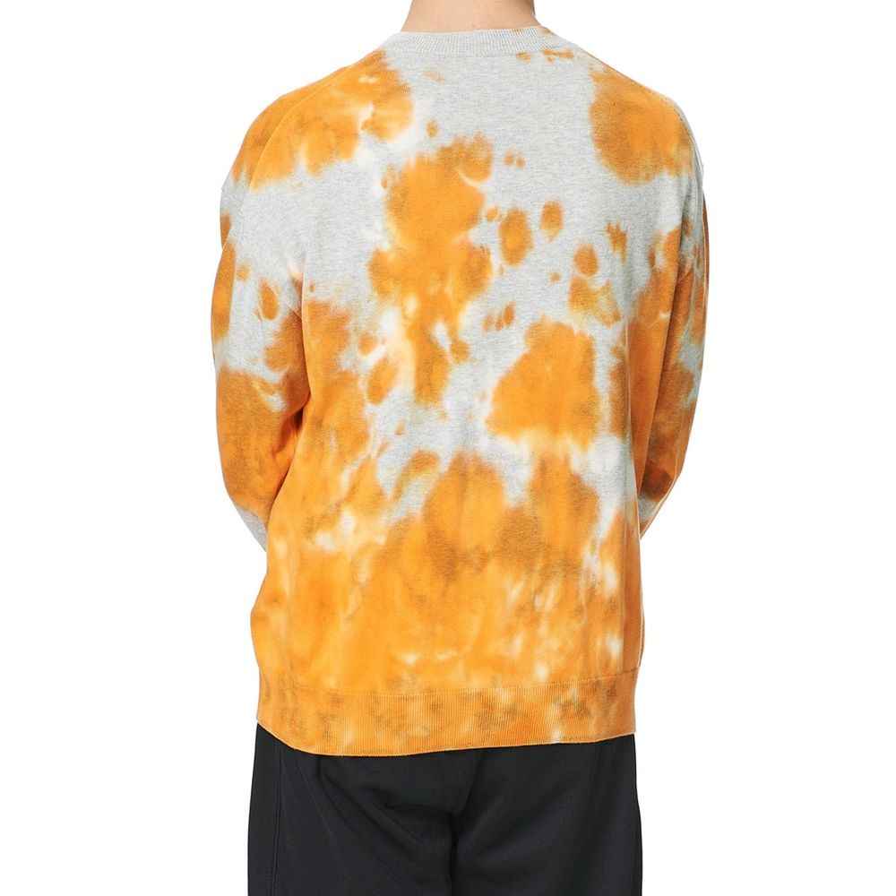Orange Cotton Sweatshirt