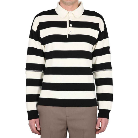 White Cotton Polo Shirt