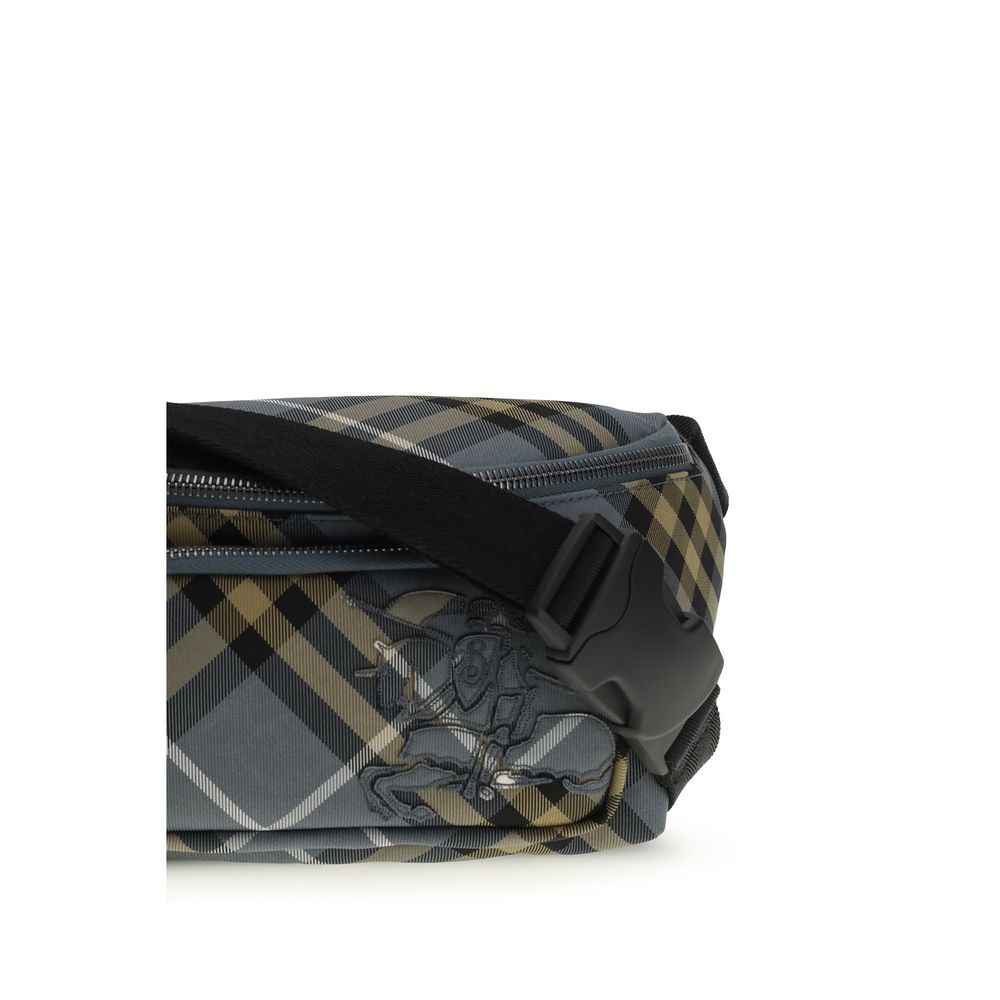 Multicolor Nylon Clutch Bag