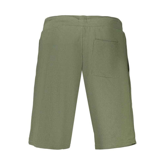 Green Cotton Menswear Pant