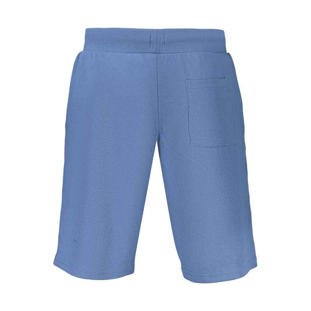 Blue Cotton Men's Pants