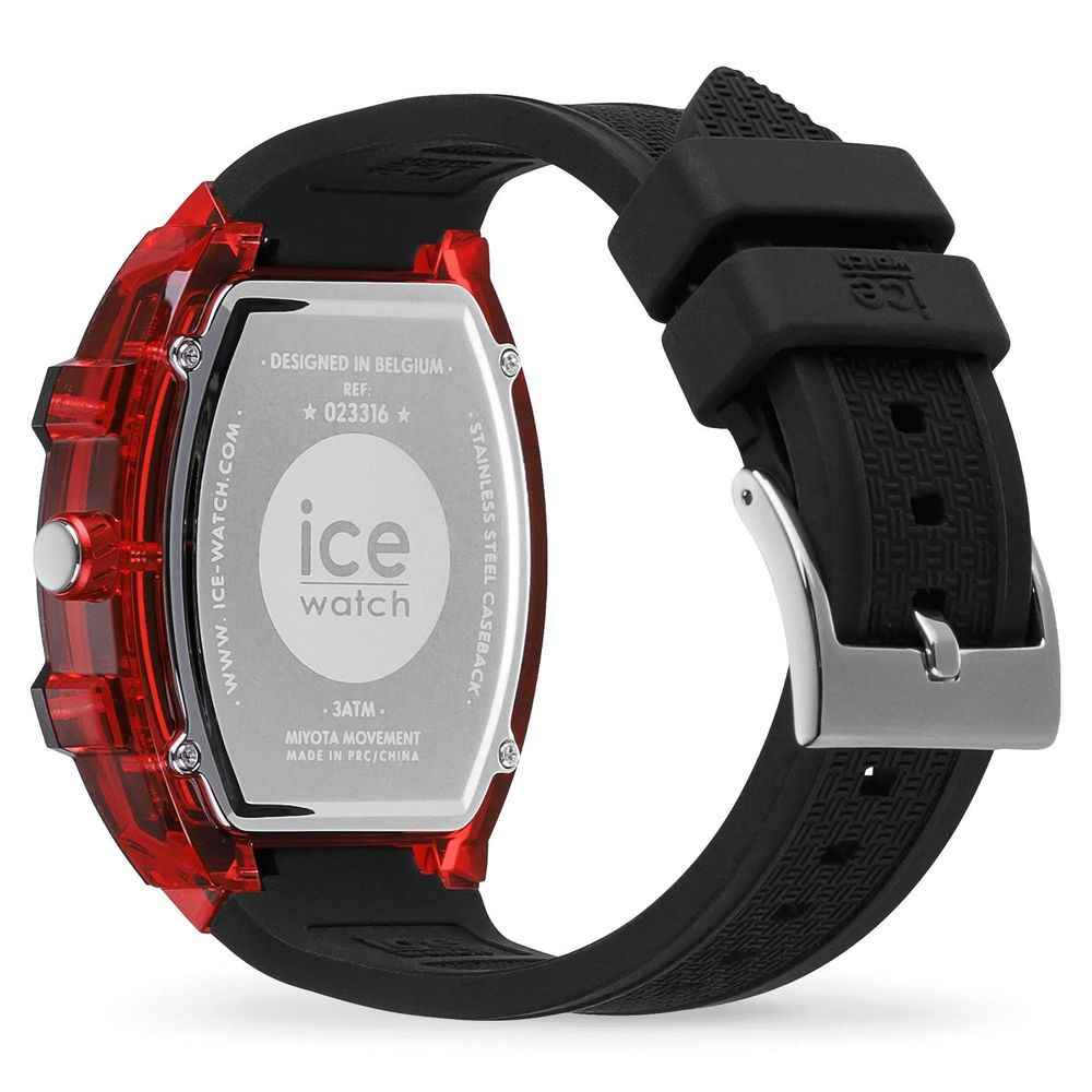 Black Synthetic Sport Watch