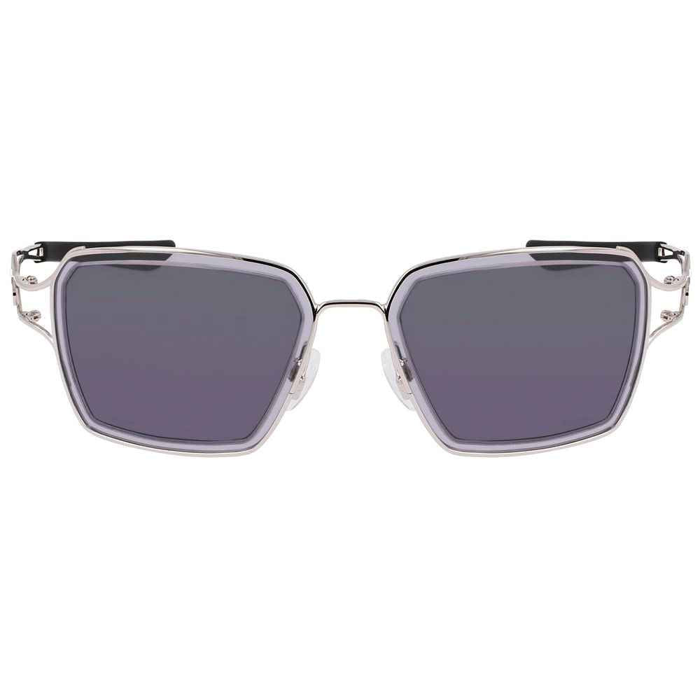 Gray Metal Sunglasses