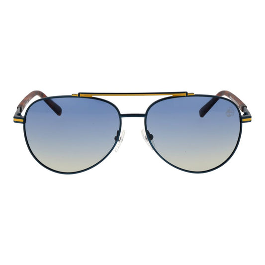 Blue Metal Sunglasses