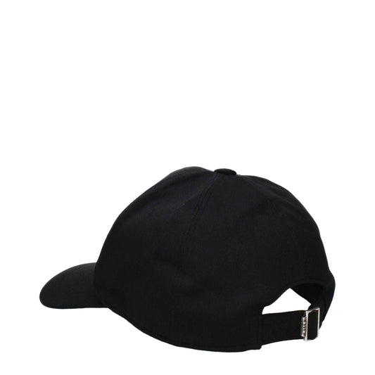 Black Cotton Cap (Baseball Hat)