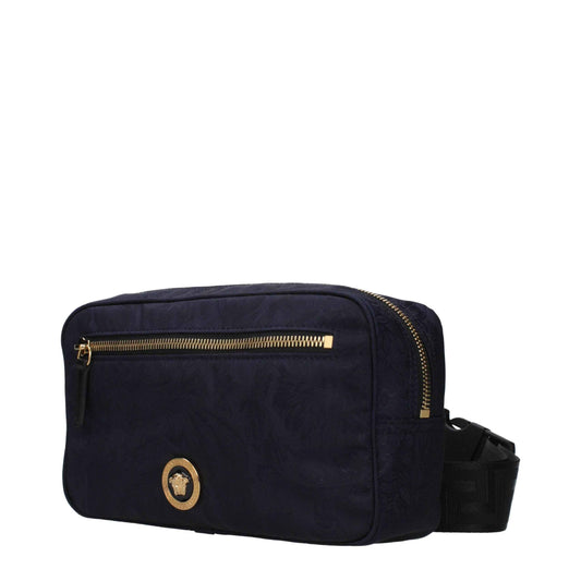Blue Fabric Backpack