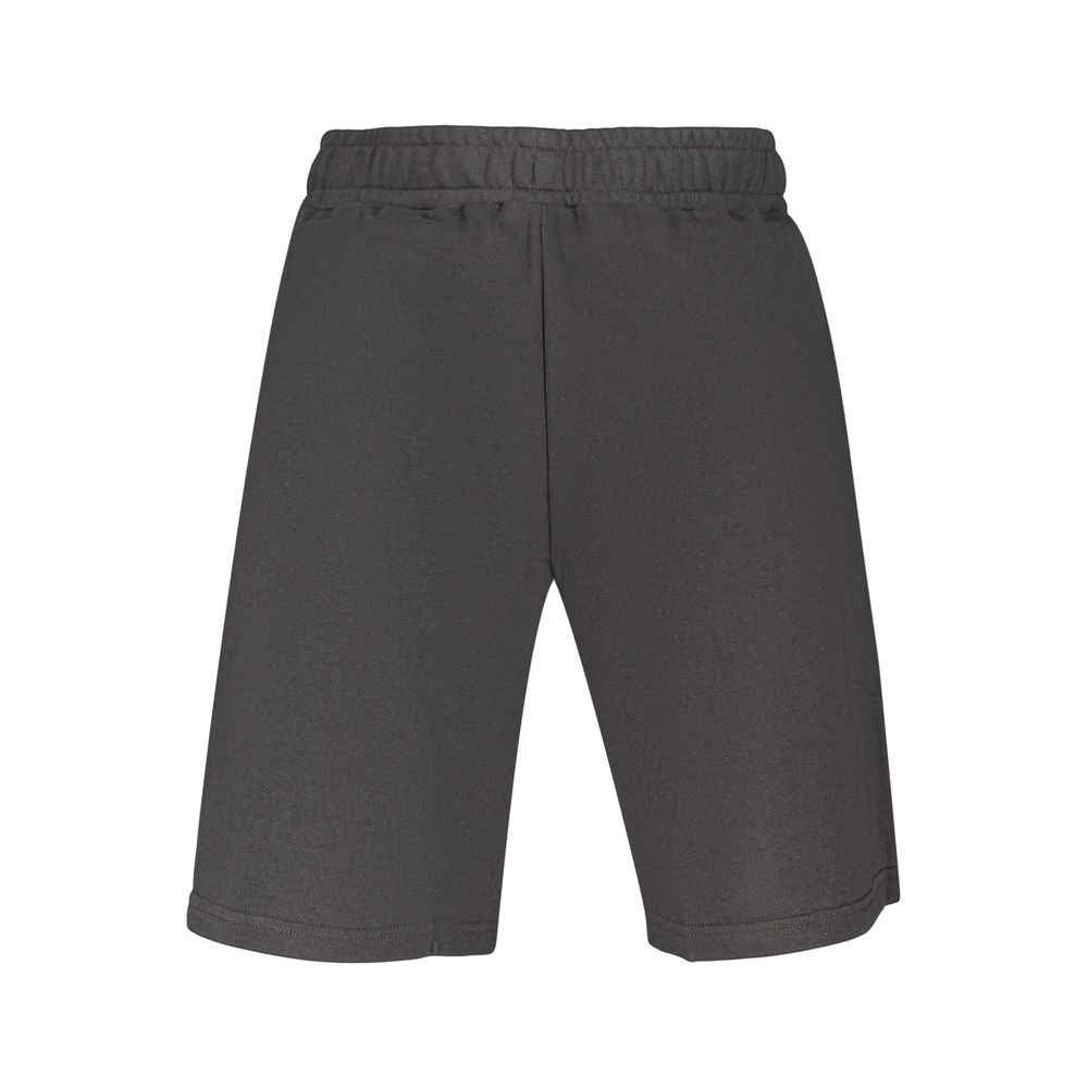 Black Cotton Men's Pants