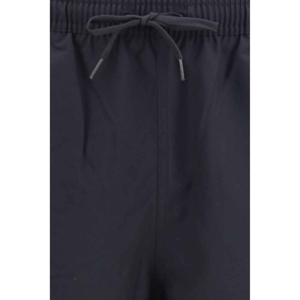Black Recycled Polyester Short And Mini Shorts