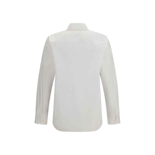 White Cotton Dress Shirt