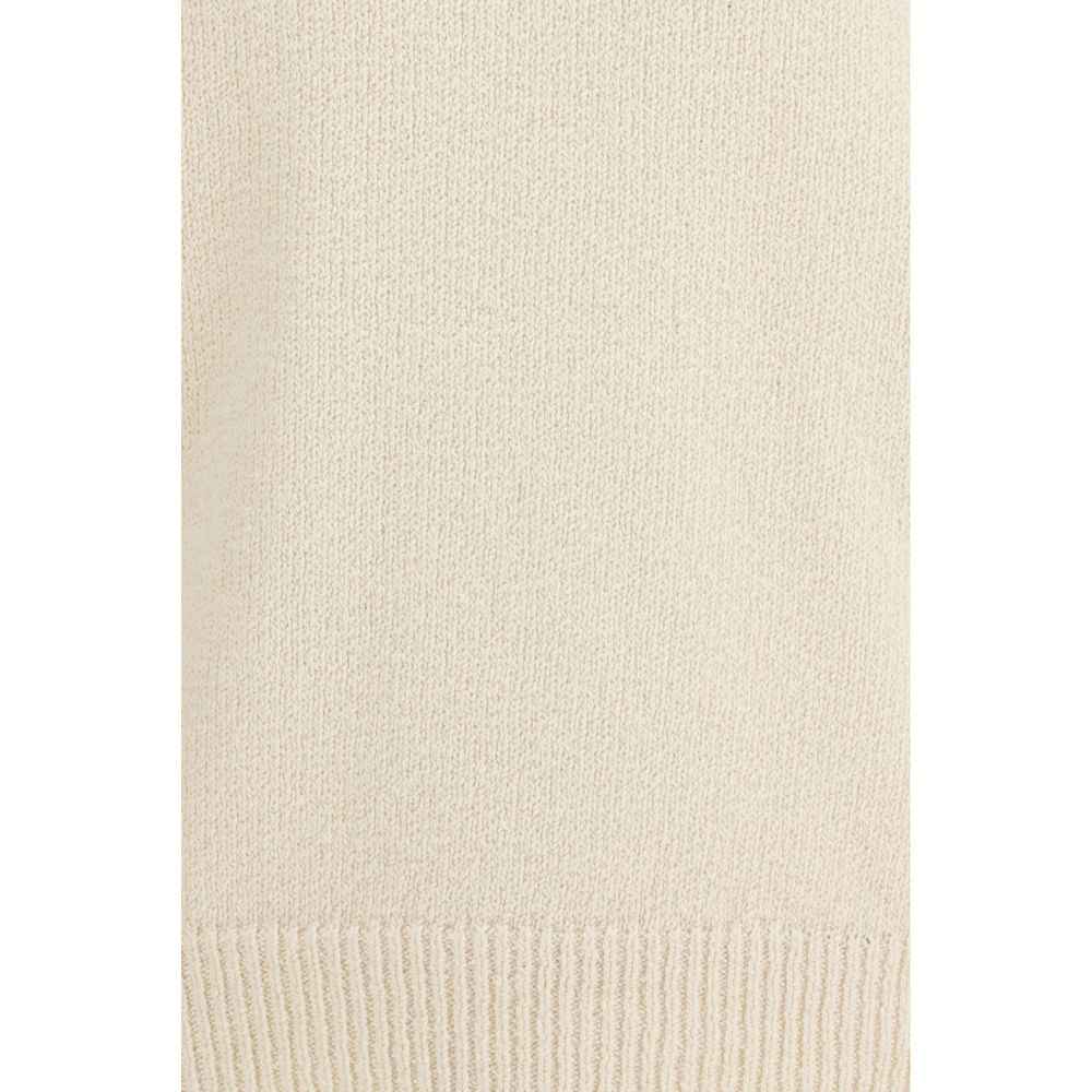 Beige Cotton Sweatshirt