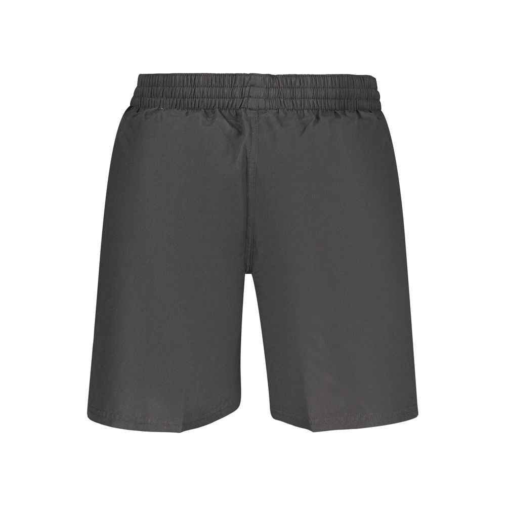 Black Polyester Mens Boxer