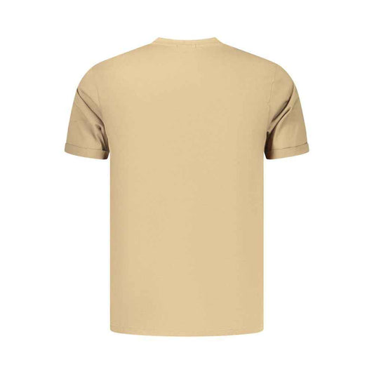 Brown Cotton Men's Shirt