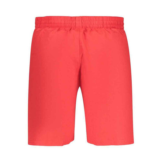 Rosso Polyester Mens Boxer
