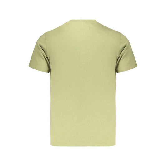 Green Cotton Men's T-Shirt